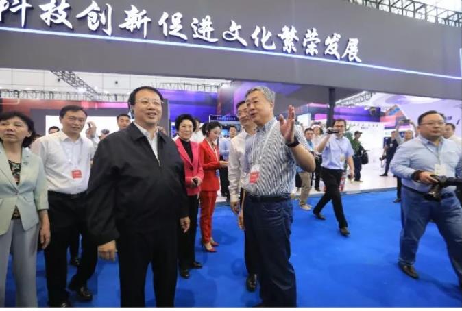 山影集团“盛装”亮相第八届山东文博会 山影集团“盛装”亮相第八届山东文博会