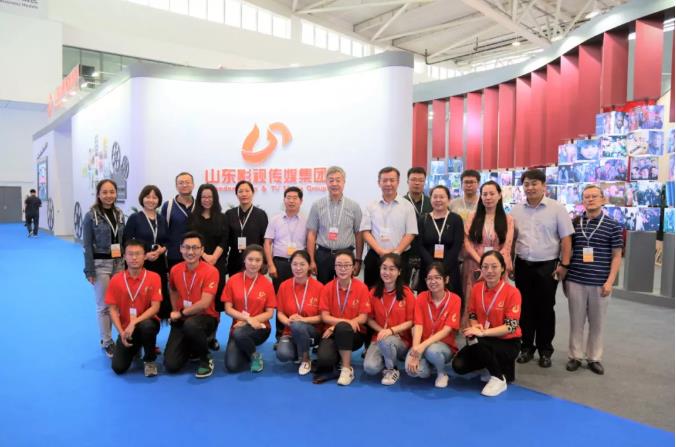 山影集团“盛装”亮相第八届山东文博会 山影集团“盛装”亮相第八届山东文博会