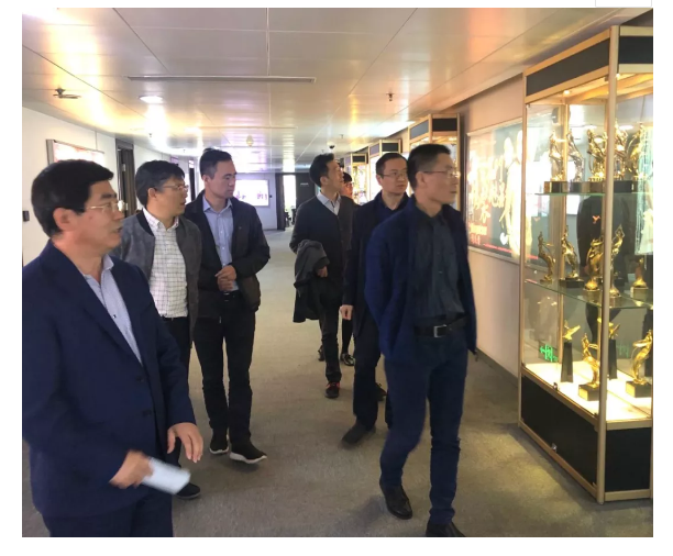 浙江广播电视集团来山影考察